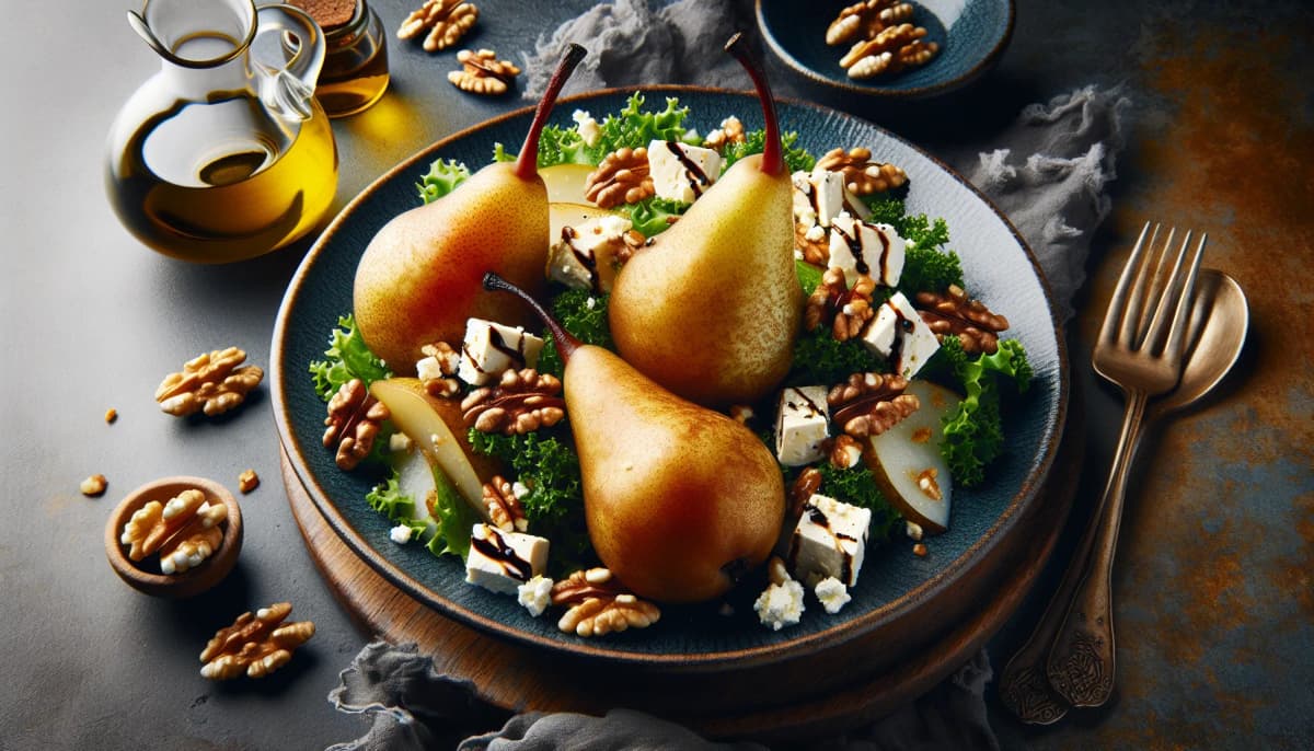Pear and Gorgonzola Salad