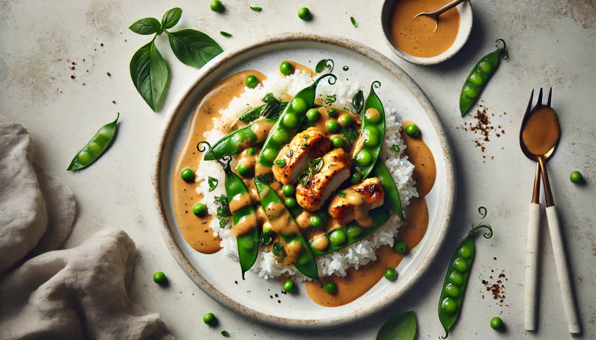 Creamy Peanut Chicken