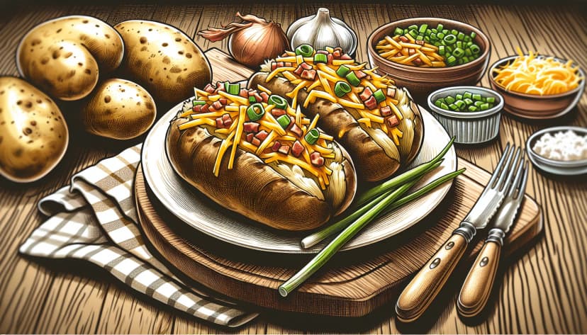 Loaded Baked Potatoes