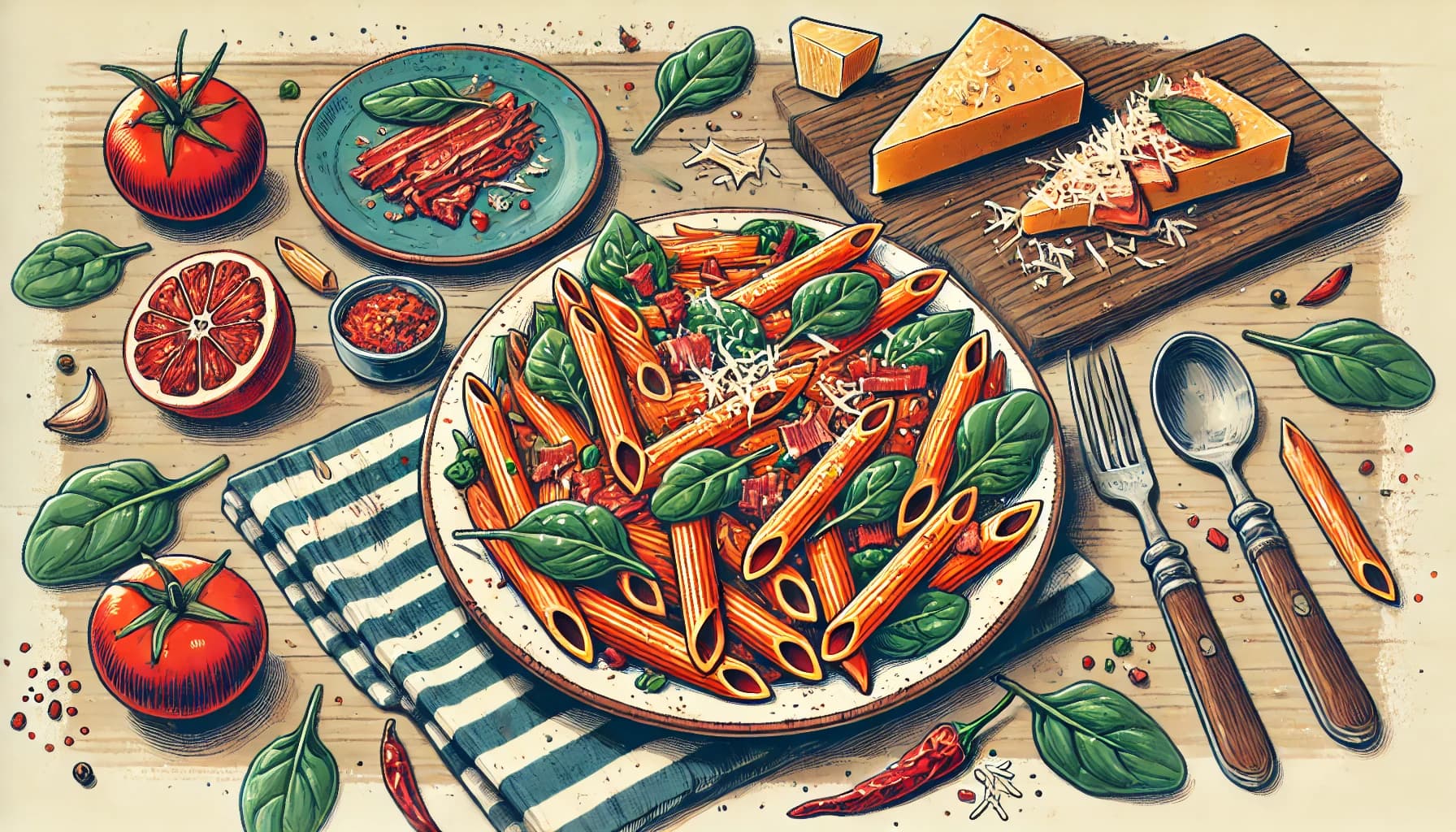 Penne Arrabbiata