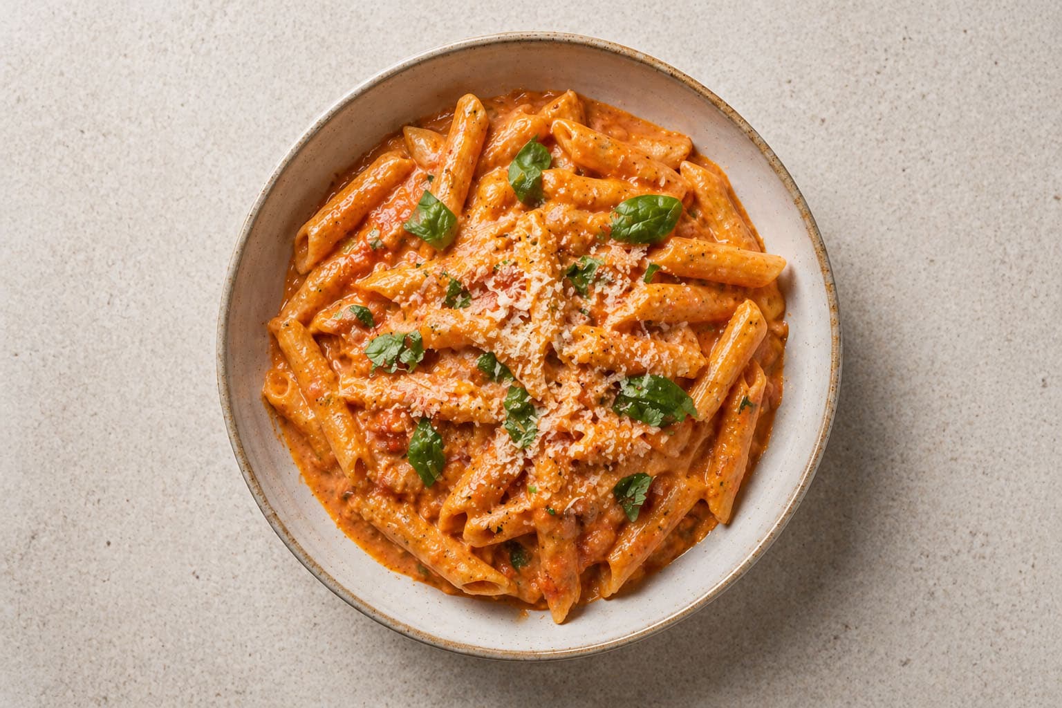 Creamy Tomato Basil Pasta