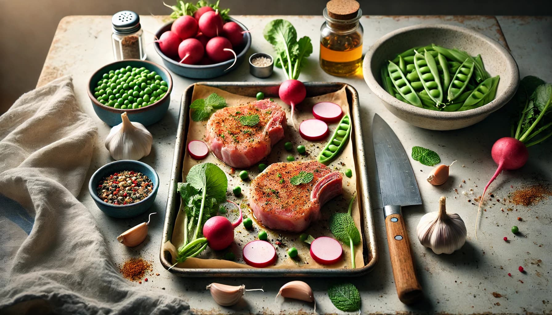 Spiced Pork Chops